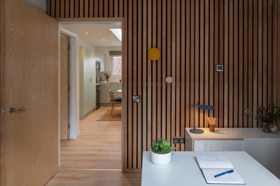 Image of the office area at Bairns Hoose