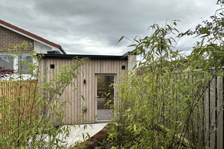 Image of the garden area at Bairns Hoose